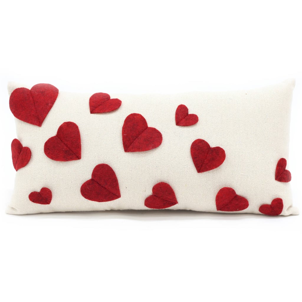 Valentine Rectangle Heart Pillow ($4)