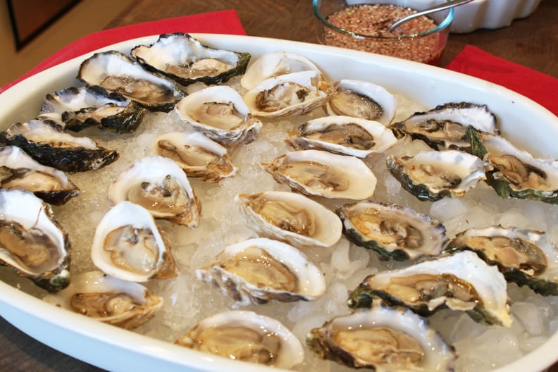 Oysters With Champagne Mignonette