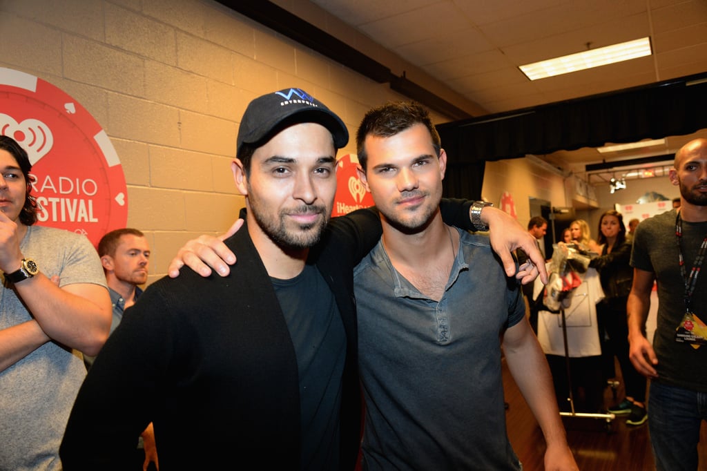 Taylor Lautner and Wilmer Valderrama