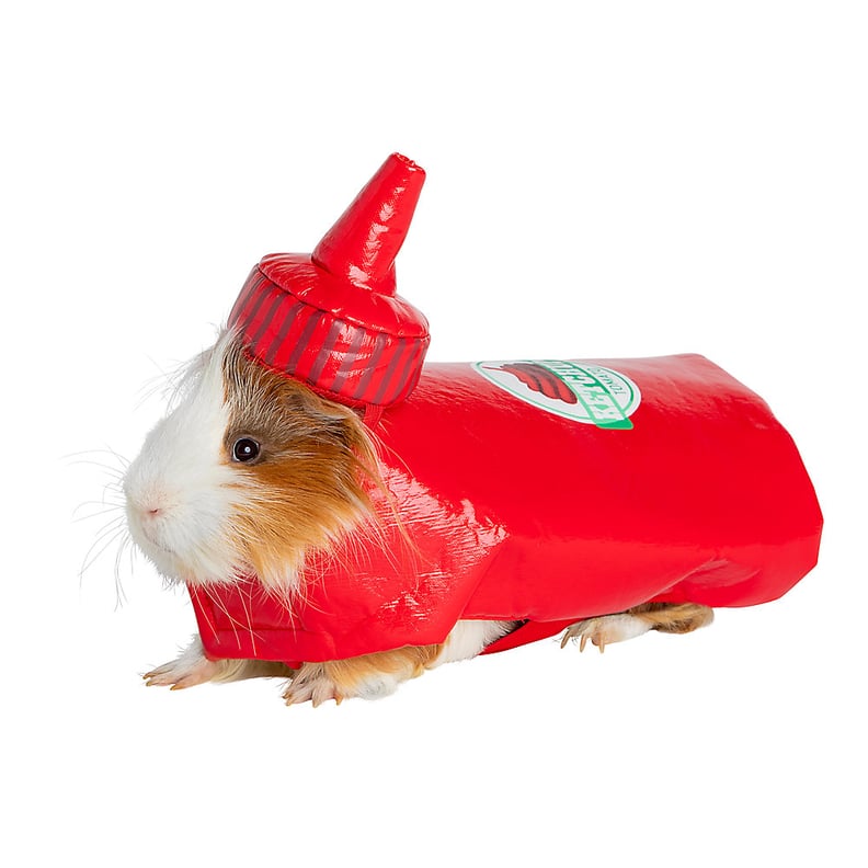 Thrills & Chills Small Pet Costume — Ketchup Bottle