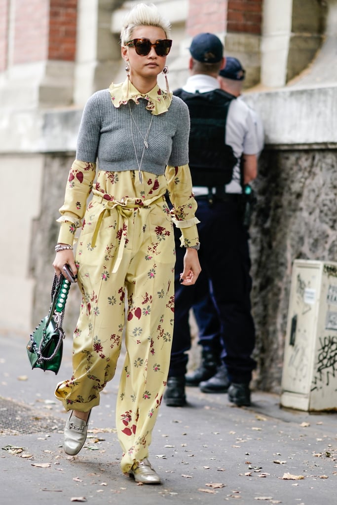Pull the ultimate fashion-girl move, and wear your crop top over a jumpsuit or dress.