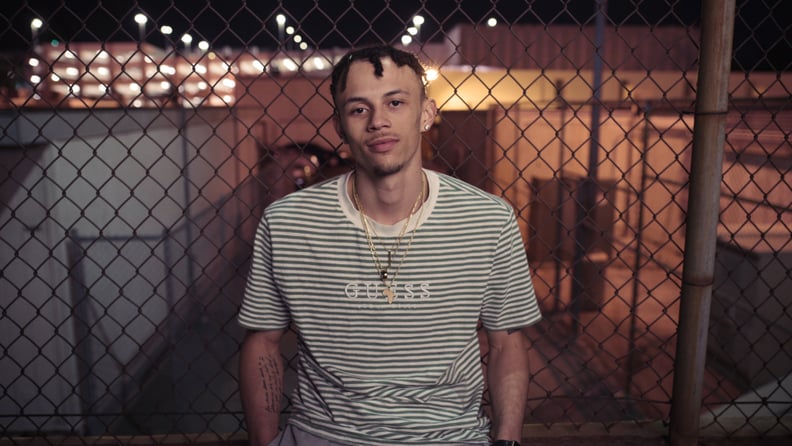 Deshaun Highler (Team Captain, Shooting Guard) in Last Chance U: Basketball. c. Courtesy of Netflix © 2021