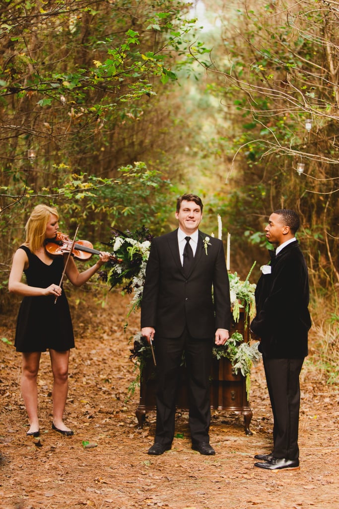 Modern Winter Elopement