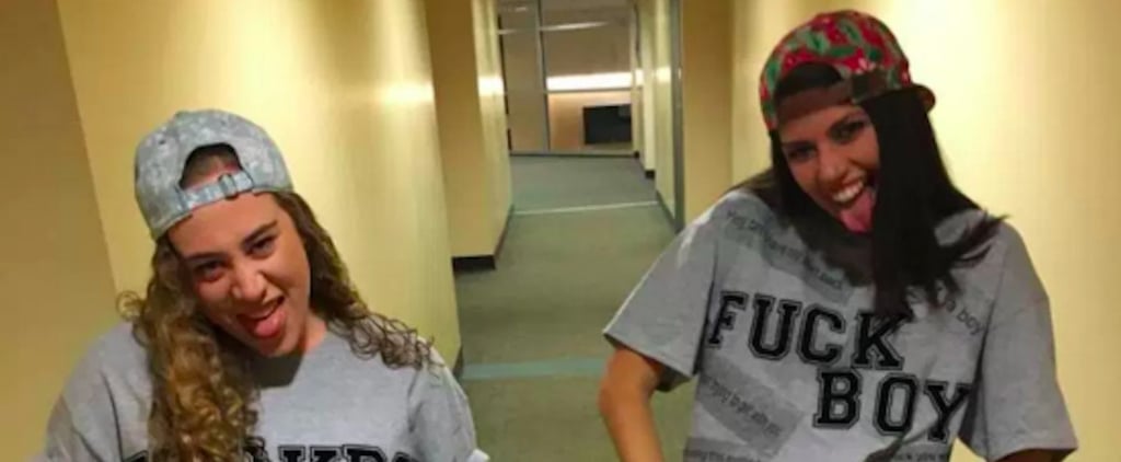 Costume Covered With Texts From Men