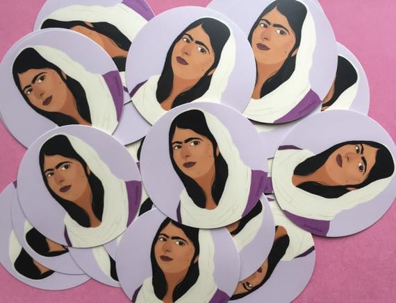 Malala Yousafzai Stickers