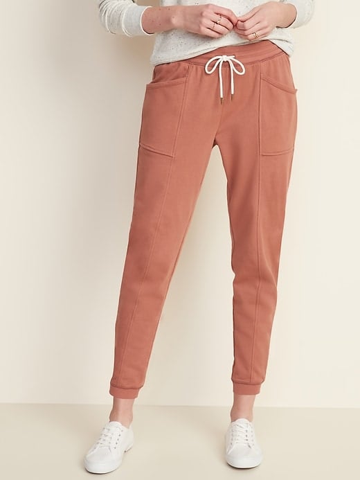 Mid-Rise French-Terry Utility Street Joggers