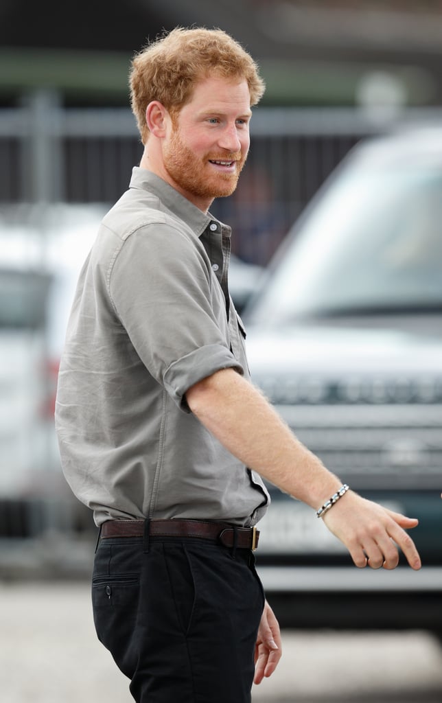 Prince Harry Visits Kids in England July 2016