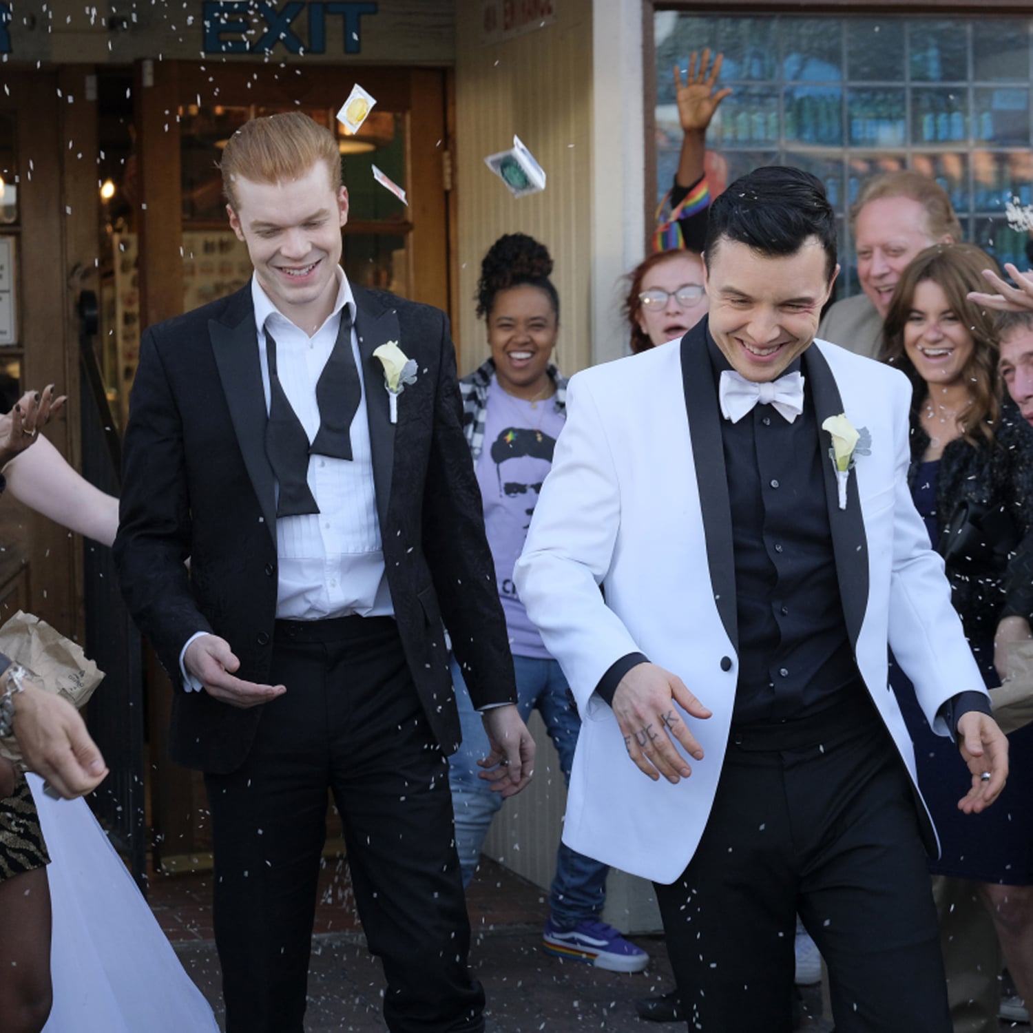 Shameless Ian And Mickey Wedding Champion Tv Show 