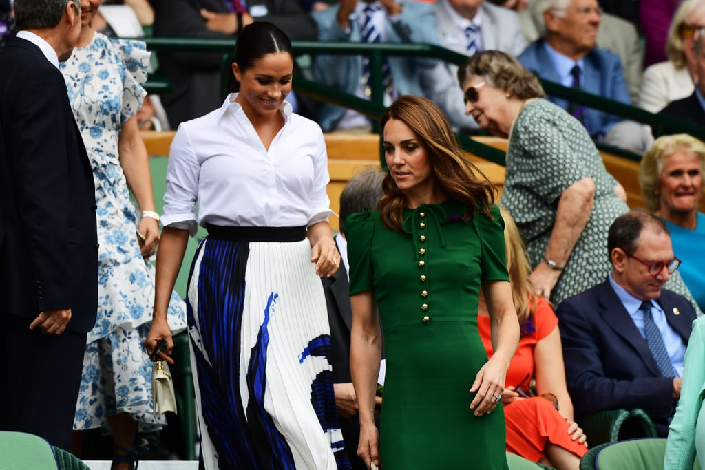 Meghan Markle and Kate Middleton at Wimbledon 2019 Pictures