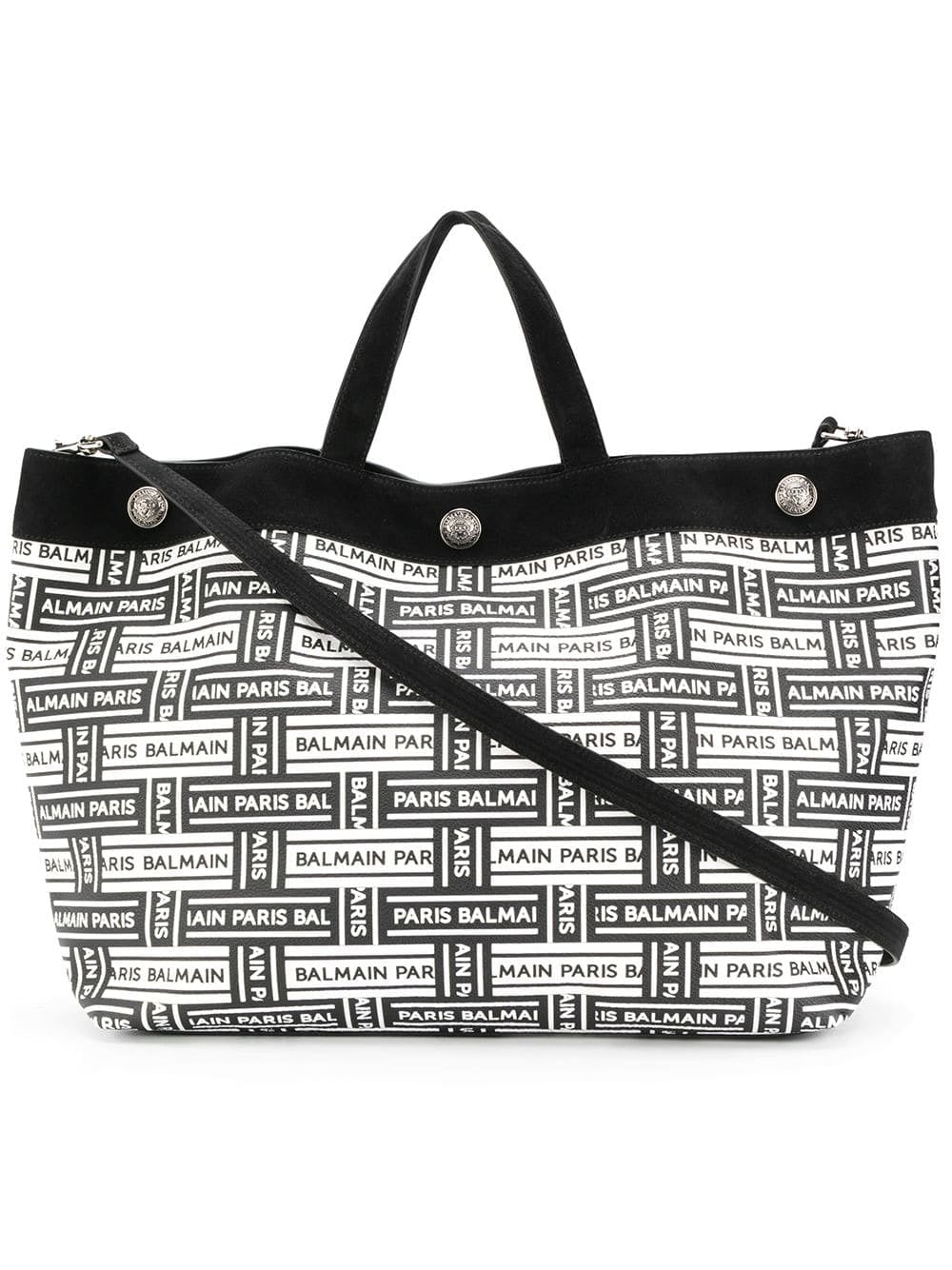 balmain logo bag