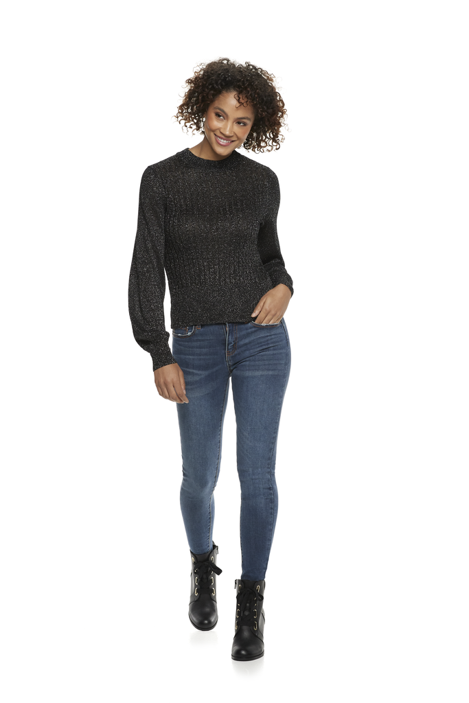 Night Out Mockneck Sweater