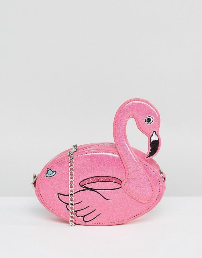 Go pink and pristine with the Skinnydip Flamingo Float Cross Body Bag ($45).