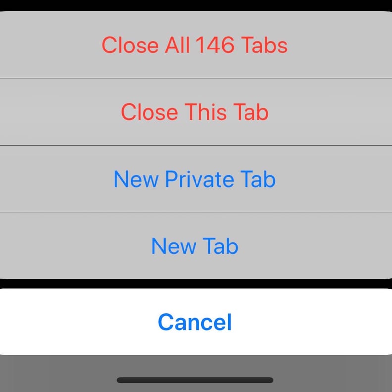 delete multiple safari tabs