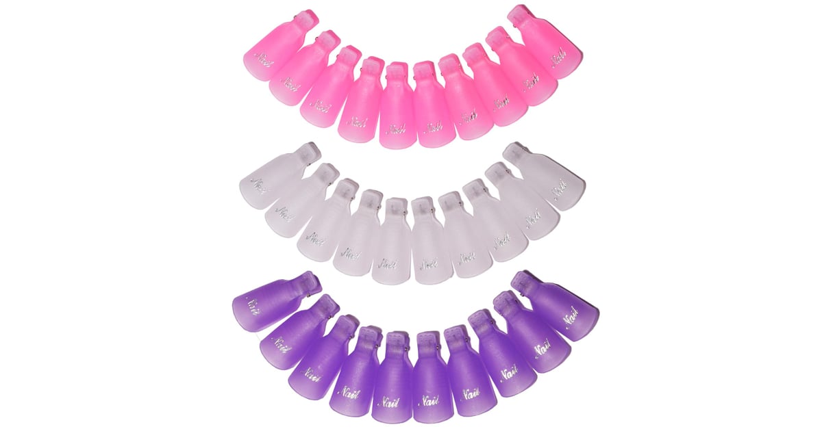 Nail Polish Remover Clips Set Best AtHome Gel Nails Kit POPSUGAR