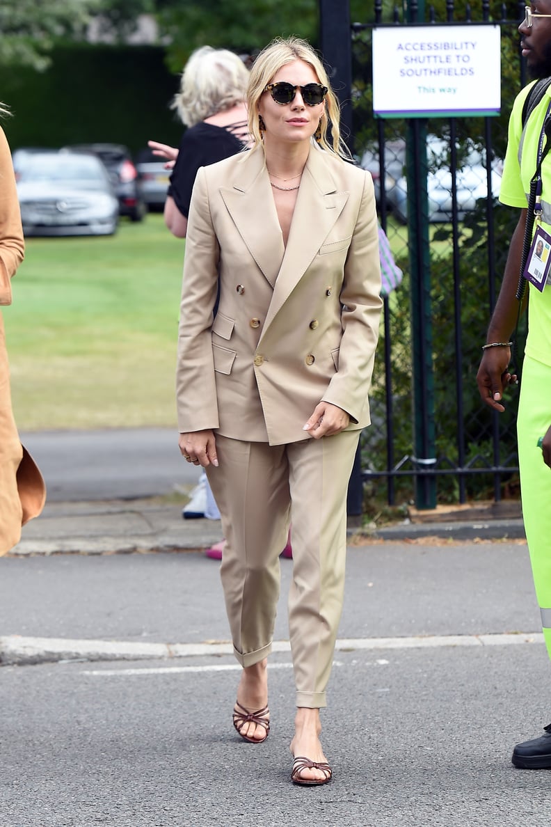 Sienna Miller at Wimbledon 2019