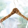 Add Some Sparkle to Your Wedding With DIY Personalized Sequined Hangers