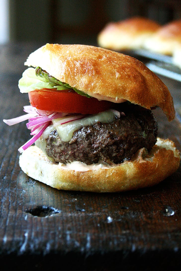 Burger With Homemade Potato Buns and Secret Sauce