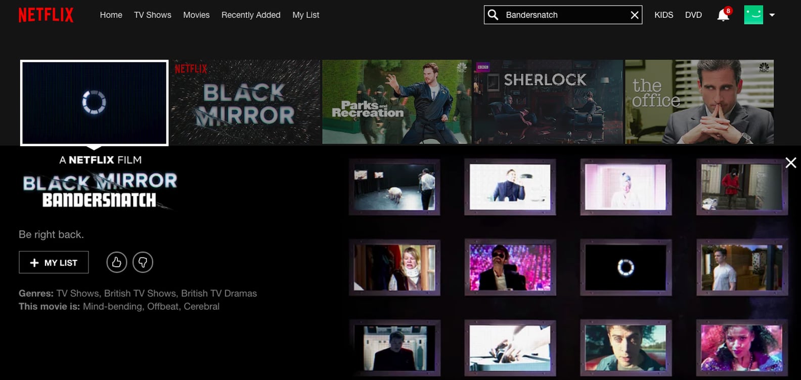 Is Bandersnatch a Black Mirror Christmas Episode 2018? POPSUGAR