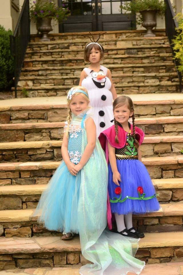 Anna, Elsa, And Olaf Costumes