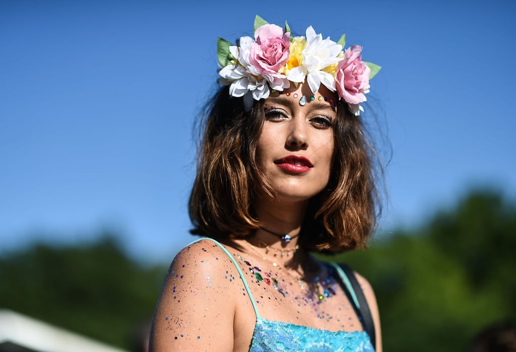 Flower Crown Festival Hair Ideas 2018 POPSUGAR Beauty Photo 4