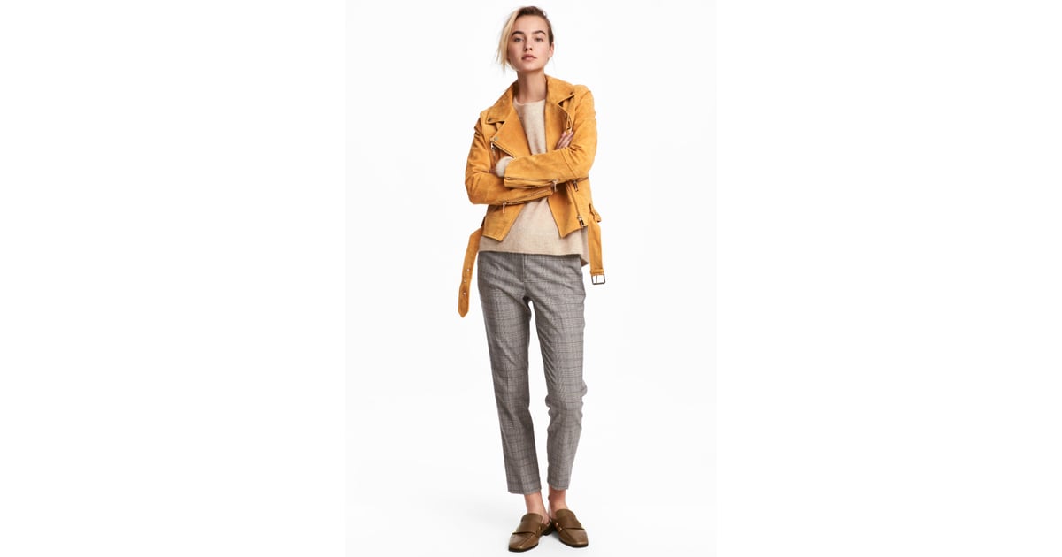 H&M Stovepipe Pants Comfortable Work Pants POPSUGAR Fashion Photo 4