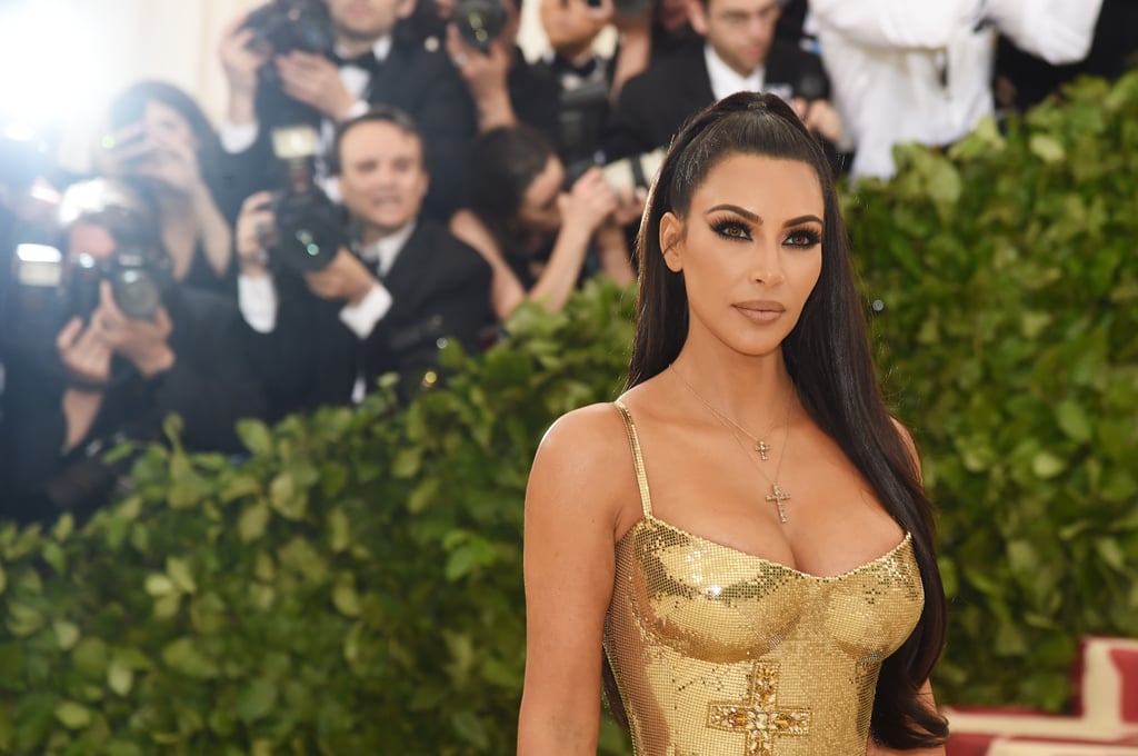 Kim Kardashian's Makeup at Met Gala 2018