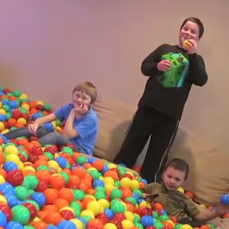 Dad Turns House Into Giant Ball Pit