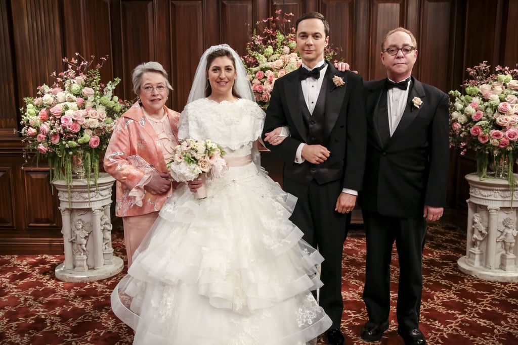 Sheldon Amy Wedding Big Bang Theory Photos 