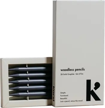 Write This Down: Goodee x Karst Set of 5 Woodless 2B Pencils
