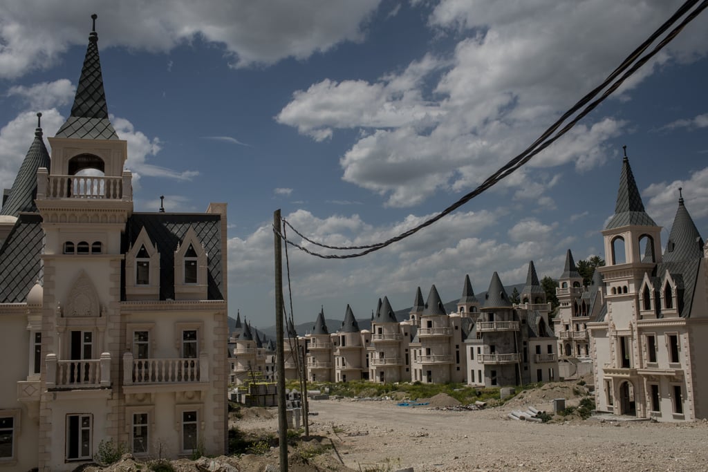 See a Ghost Town in Turkey Filled With Disney Castles