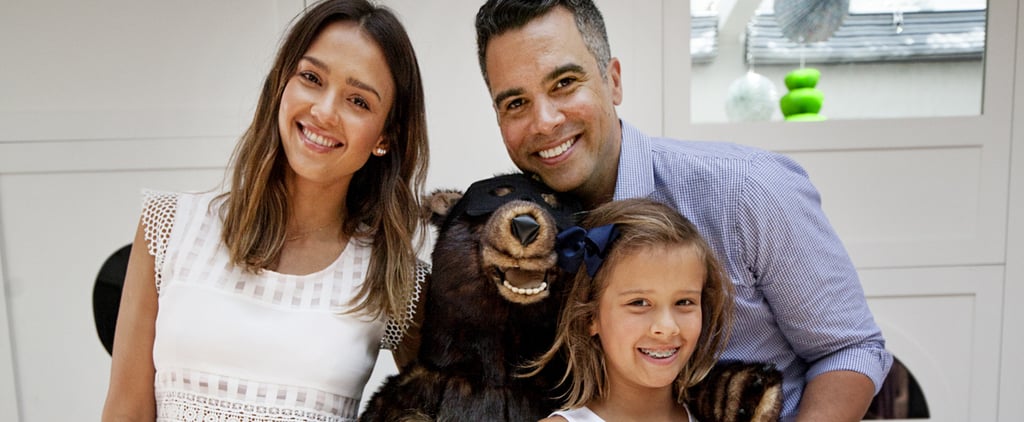 Jessica Alba and Her Family at a Pair of Thieves Event