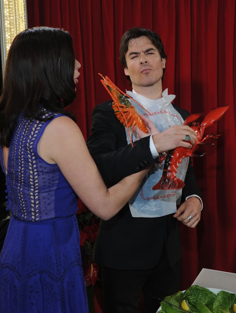 Cute Candids Inside the People's Choice Awards Cute Candids Inside the People's Choice Awards
