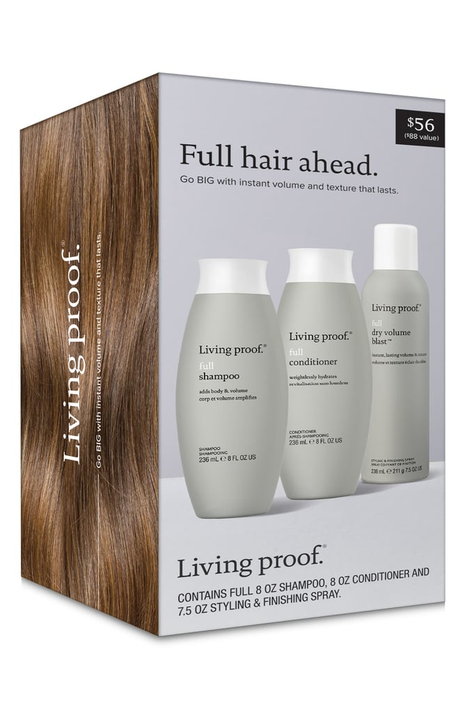 Living Proof Full Size Full Shampoo, Conditioner & Full Dry Volume Blast Set