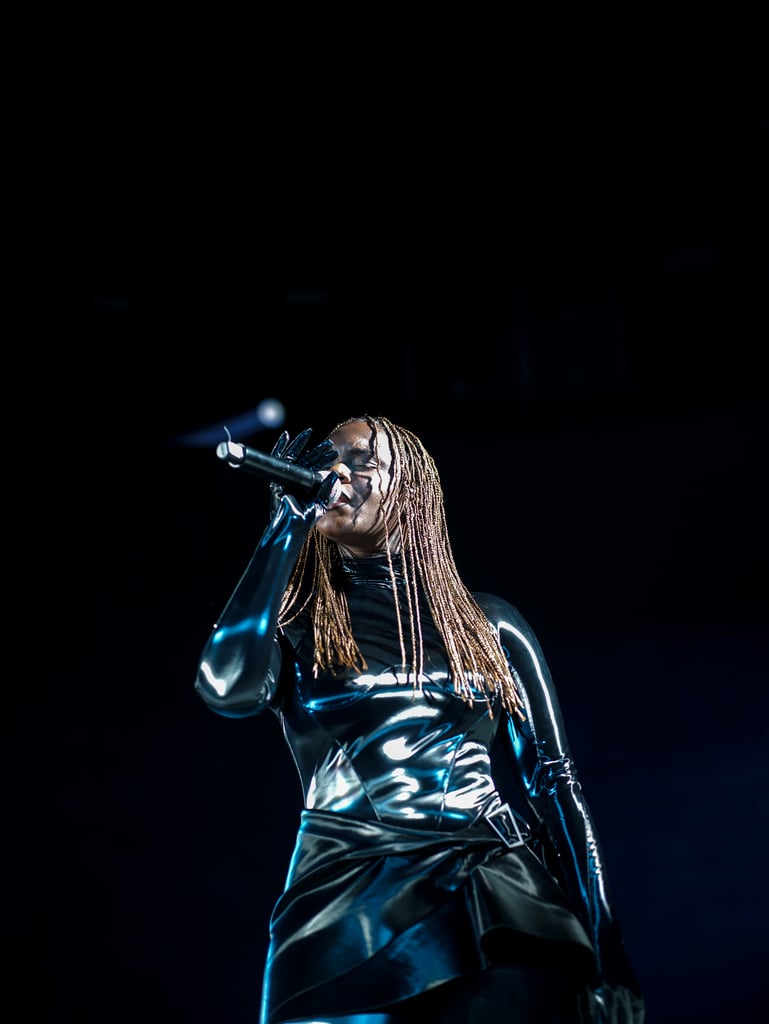 Amaarae Performing on the H&M x Mugler Runway