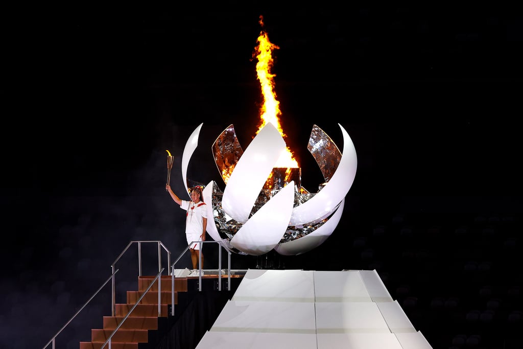 2021 Olympics Opening Ceremony: Naomi Osaka Lights the Olympic Cauldron