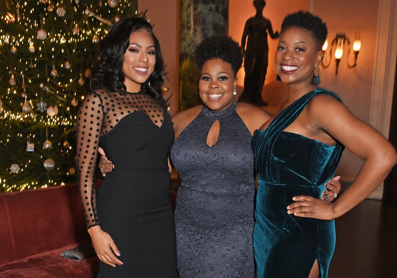 Liisi LaFontaine, Amber Riley, and Ibinabo Jack