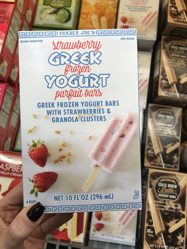 Trader Joe's Strawberry Greek Frozen Yoghurt Parfait Bars ($3)