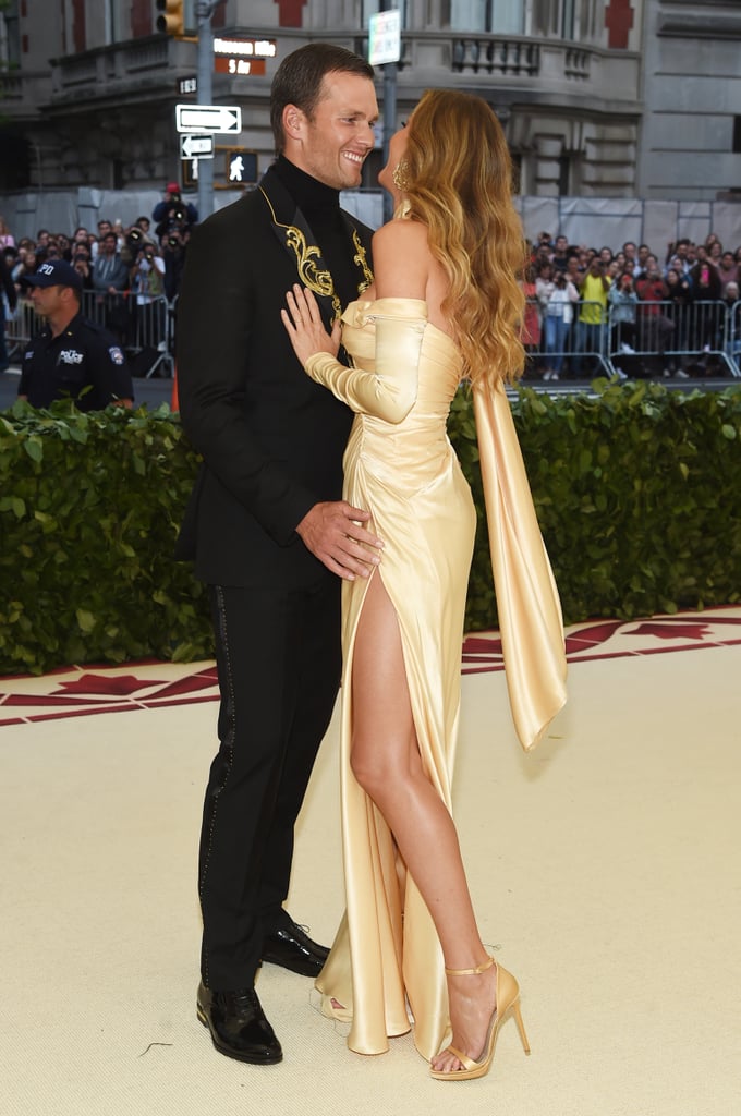 Gisele Bündchen and Tom Brady at the 2018 Met Gala