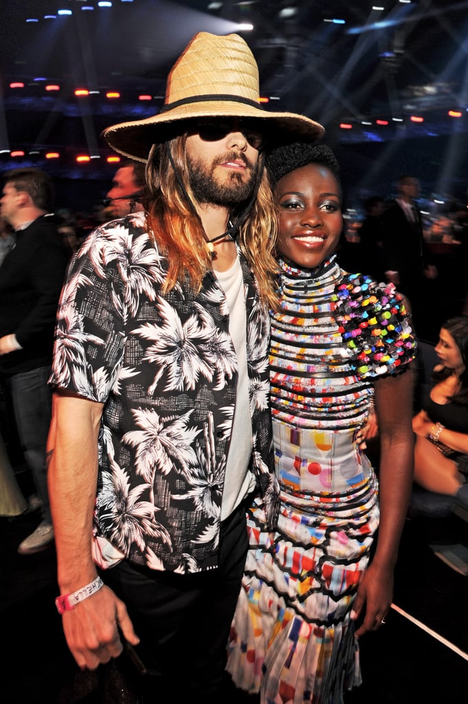 Jared Leto posed with Lupita Nyong'o.