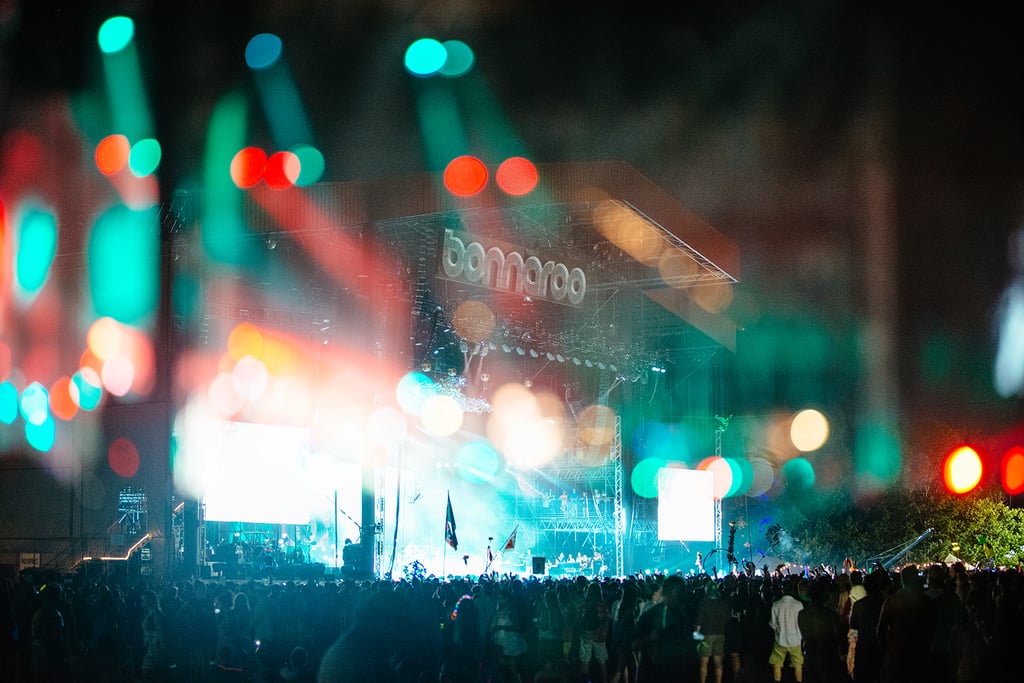 The Bonnaroo main stage.