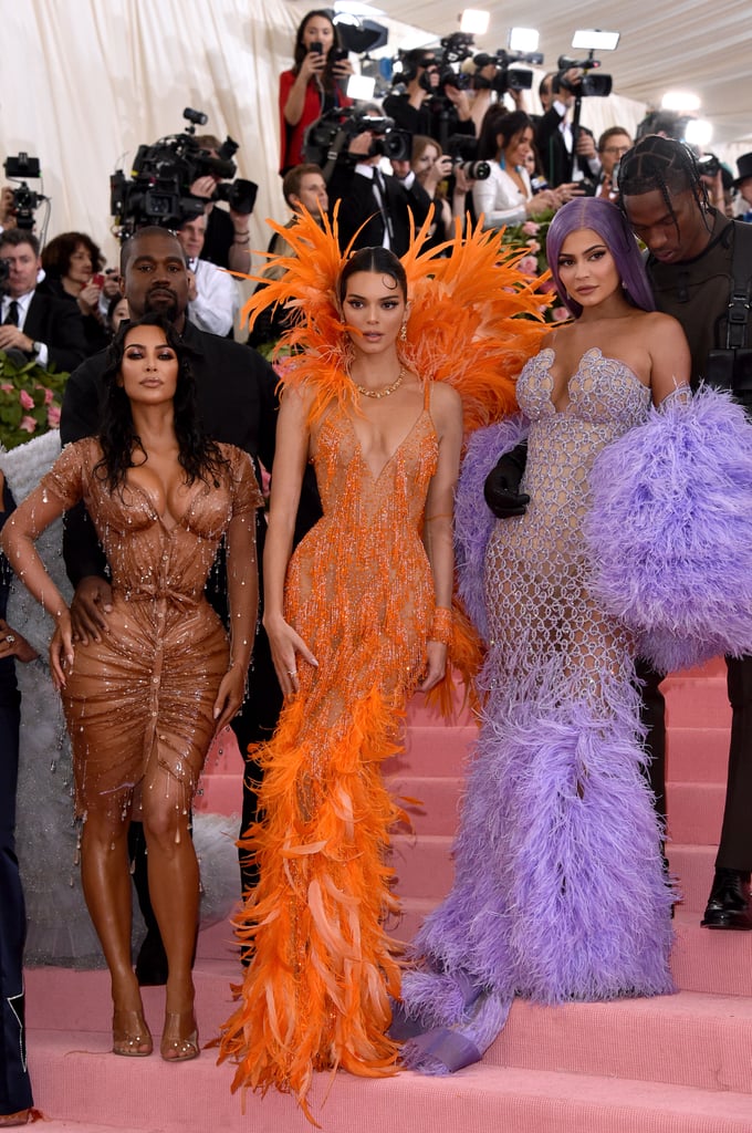 Kylie Jenner And Travis Scott At The 2019 Met Gala Popsugar Celebrity