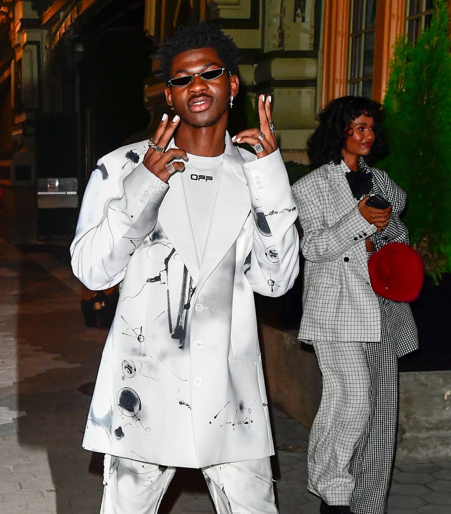 Lil Nas X's White Nails