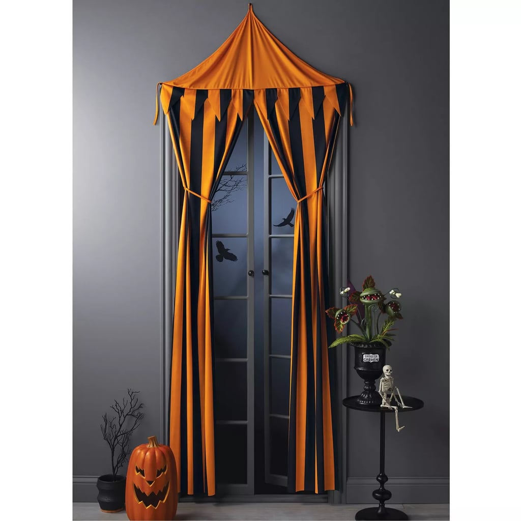 Target Orange and Black Tent Doorway Cover