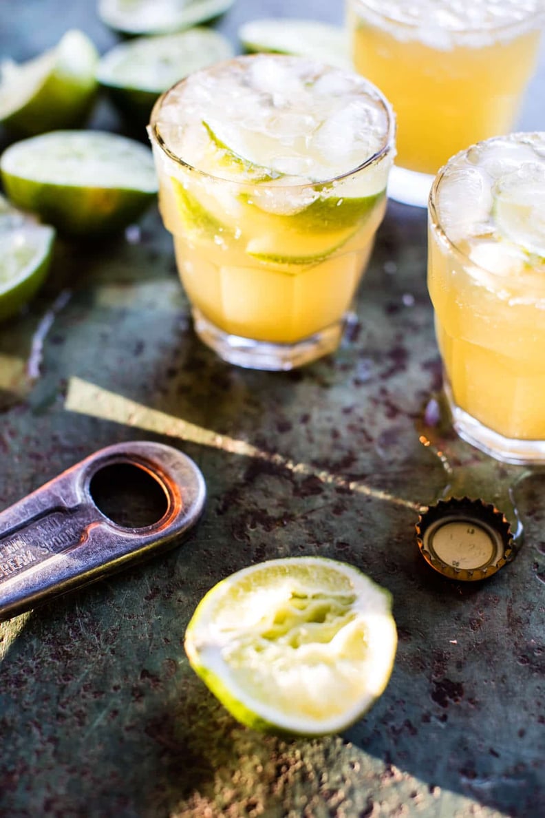 Pineapple Lime Beer Margarita