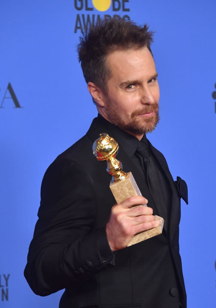 "It's nice to be in a movie that people see." — Sam Rockwell while accepting the Golden Globe for best supporting actor for Three Billboards Outside Ebbing, Missouri.