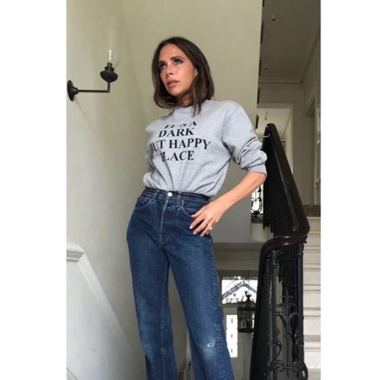 Victoria Beckham Slogan Sweatshirt