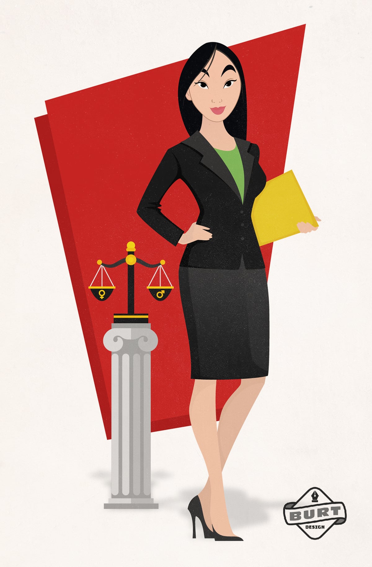 Mulan: Title IX Lawyer | This Artist Reimagined Disney ... Mulan: Title IX Lawyer | This Artist Reimagined Disney ...