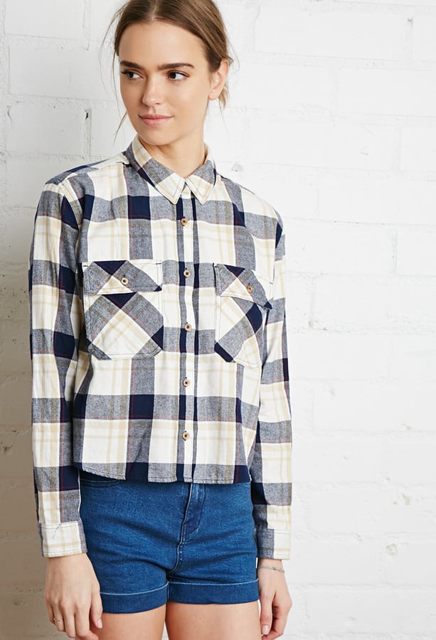 Forever 21 Boxy Plaid Flannel Shirt ($20)