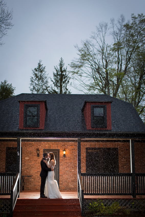 Rainy Lake Wedding