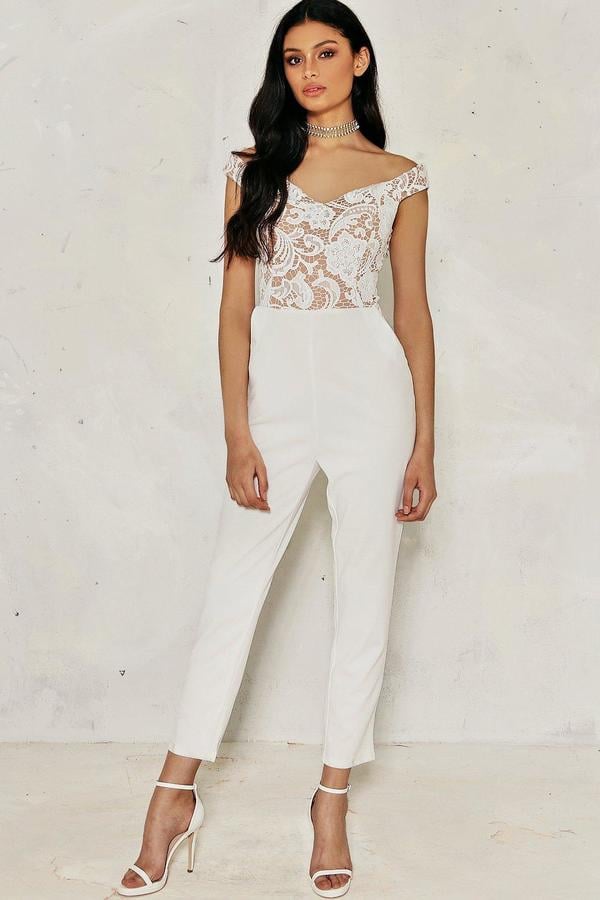 Nasty Gal Molly Lace Jumpsuit | Sexy Jumpsuits | POPSUGAR Fashion Photo 4